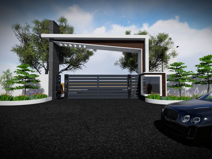 entrance arch